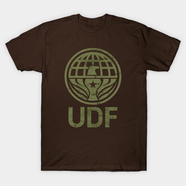 United Defense Force (UDF) - army T-Shirt by HtCRU